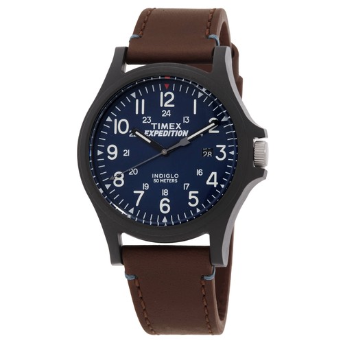 Timex acadia quartz blue dial - timex,