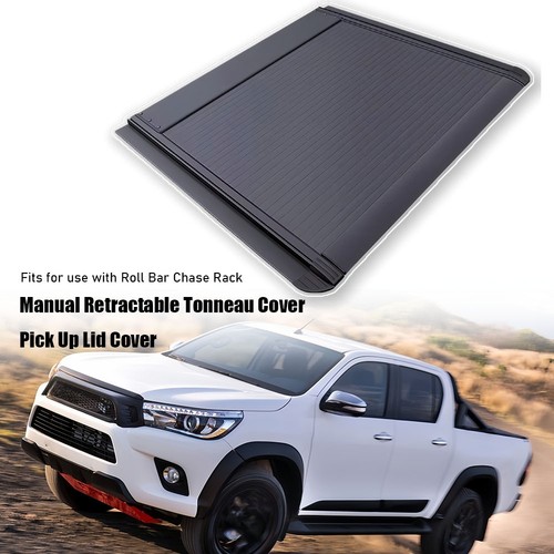 Manual retractable tonneau - retractable,