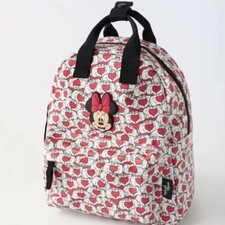 Disney Bag Minnie Mouse Kids Backpack 28cm Children School Lunch