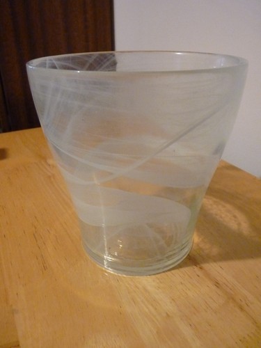 Vintage swirls vase - vintage,