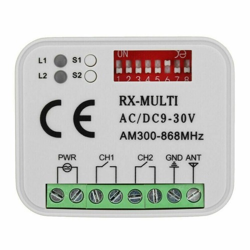 Multi frequency receiver gate - receiver,