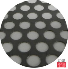 Stainless Steel Perforated Sheet 304 2m x 1m x 1.5mm R10 T14 Bin122 - 520115069