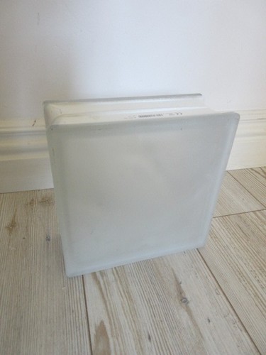 Wavy glass brick block - glass, brick/block