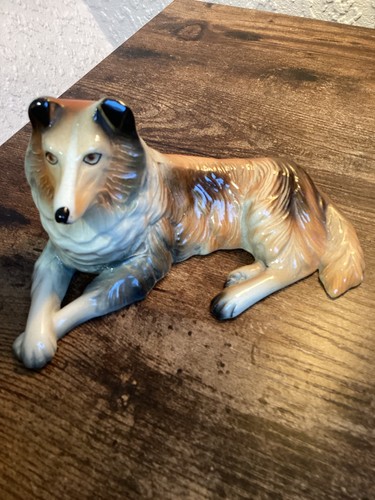 Vintage avon ware rough collie - vintage,