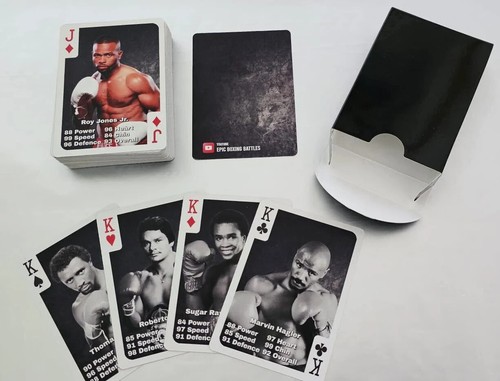 Boxing playing cards - cards,