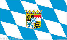 BAVARIA FLAG WITH CREST german