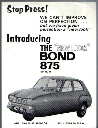 Bond 875 mark saloon 1968 - ii,