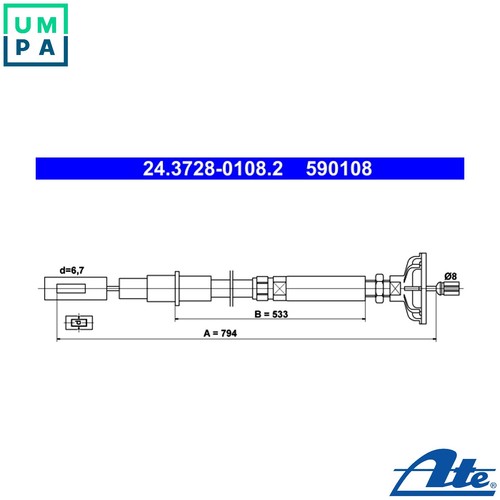 Cable pull clutch - clutch, control