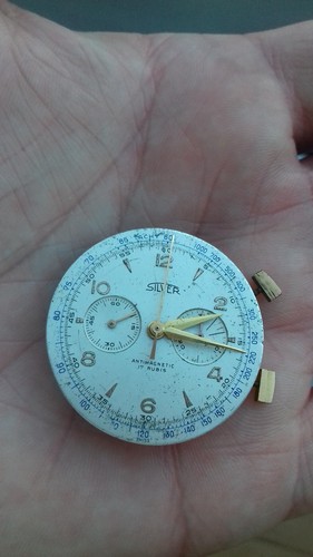 Silver lemania 1270 - silver,
