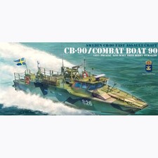 Tiger Model #6290 1/35 Sweden CB-90 Fast Assault Craft