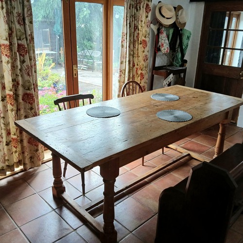 Vintage wooden pine dining - vintage,