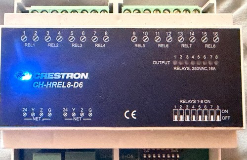 Crestron hrel8 8 relay - 8,