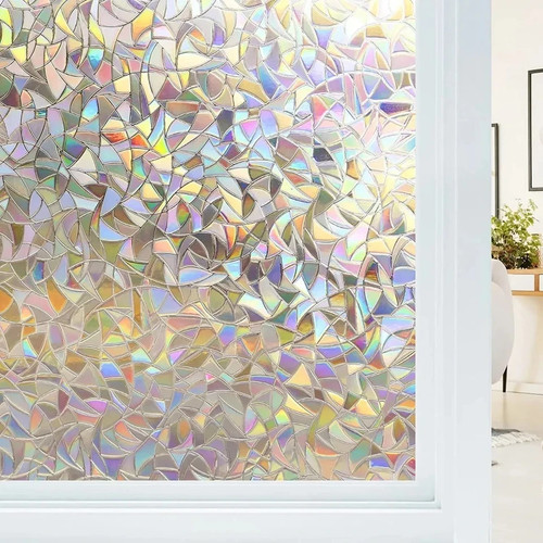 Rainbow frosted window film - rainbow,
