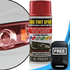 Red Lens Tint Spray E-Tech Car
