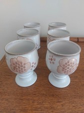 Vintage Denby -Goblets x6 -