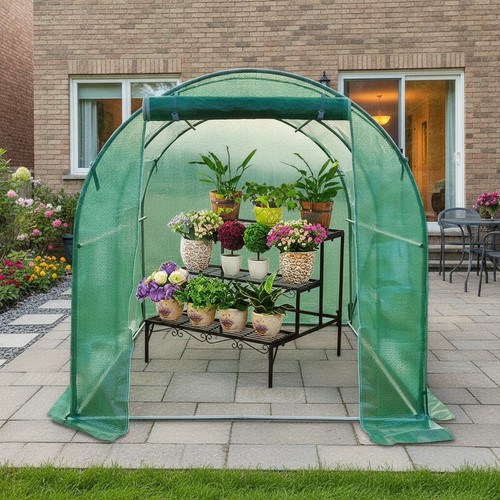 Greenhouse galvanised steel - greenhouse,