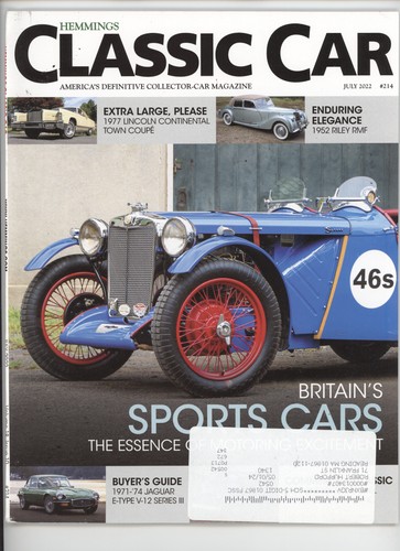 Hemmings classic car july 2022 - hemmings,