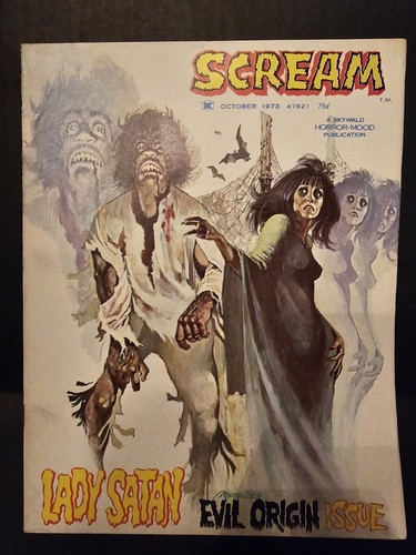 Vtg scream comic magazine - vtg,