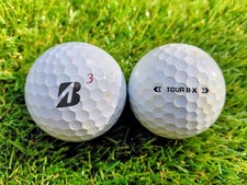 24 x BRIDGESTONE TOUR B X GRADE B WHITE GOLF BALLS FREE POSTAGE