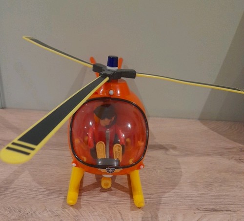 Fireman sam helicopter playset - sam,