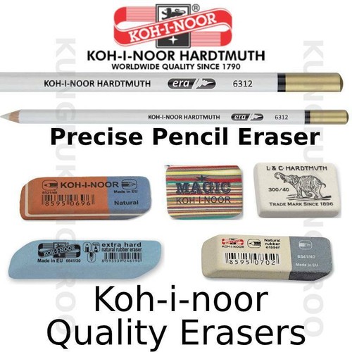 Koh noor erasers - -, selection