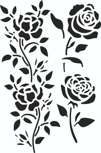 Flower roses leaves - flower,