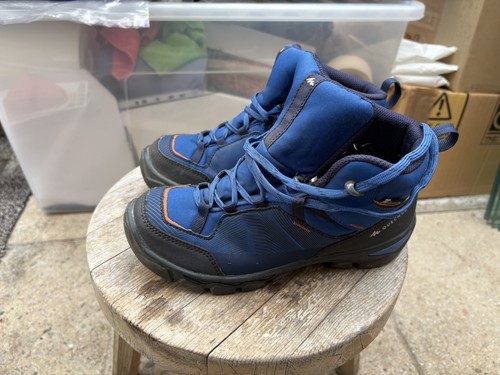 Blue quechua walking - walking, boots