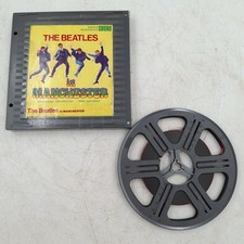 The Beatles In Manchester Super 8 Sound Black & White Film Reel She Loves You...