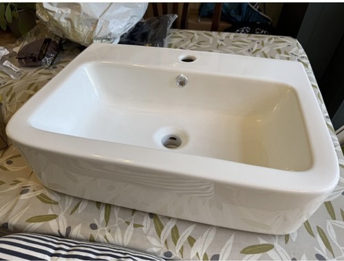 Bathroom 550mm wash basin sink - bathroom,