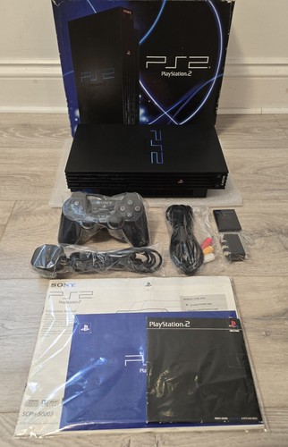 Boxed sony playstation fat - boxed,
