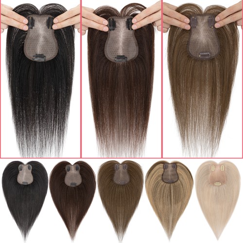 Human hair topper lace top - human,