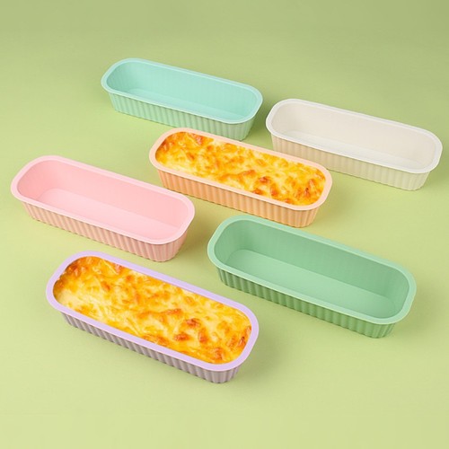 4pcs silicone toast - silicone, loaf