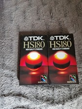 Twin pack of 3 Hour Blank VHS