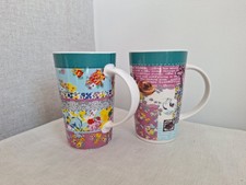 PAIR of Maxwell Williams 'Follow Your Dreams' Porcelain Tea/Coffee/Latte Mugs