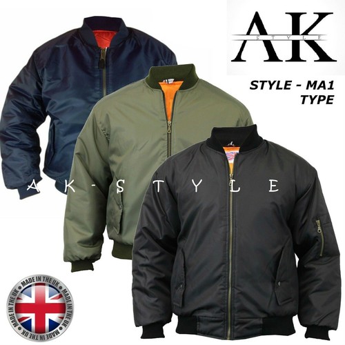 Mens heavy padded ma1 - mens,