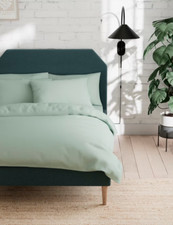 Marks & Spencer Percale King Duvet Cover & Pillowcase Set M & S