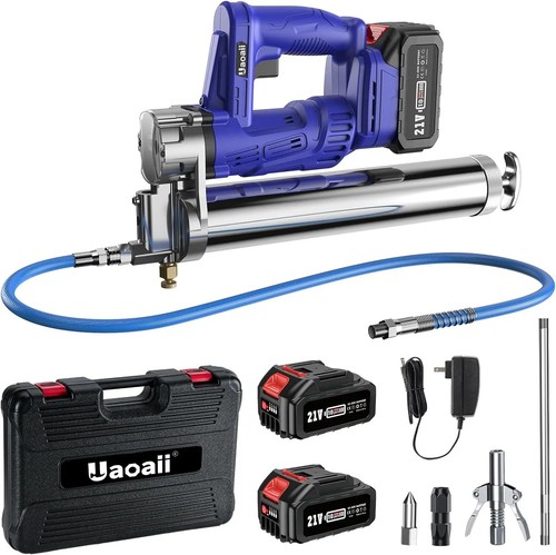 21v grease gun 4000mah - grease, 2*4000mah