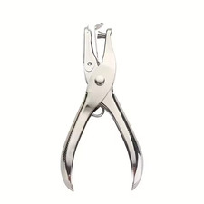 Hole Puncher Paper Metal Hand Held Single Hole Paper Puncher 6mm Multiple Sheets