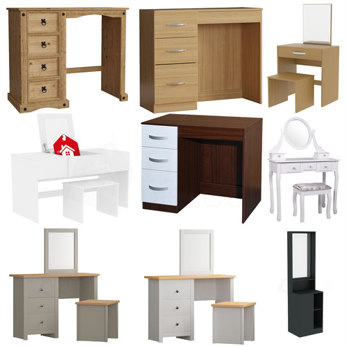 Dressing table stool set - table,