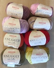 50g Sirdar Snuggly 100% Cotton D/K Wool/Yarn for Knitting/Crochet