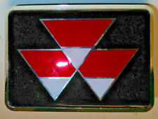 BADGE - FRONT GRILL. COMPATIBLE WITH: MASSEY FERGUSON: 300 SERIES (SEE LISTING)