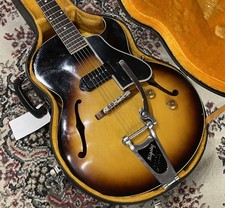 Gibson ES-225T w/ Bigsby Sunburst 1956 Vintage Used Electric Guitar
