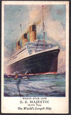 SCARCE POSTCARD WHITE STAR