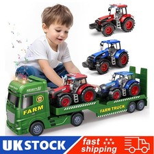 Farm Tractor Trailer Set