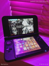 Nintendo 3DS XL Red and Black