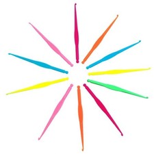 10 Pack Loom Band Hooks Random