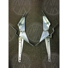 A Pair of reproduction Rock and Roll Bed Hinges for VW T25 T3 bus Vanagon C9717