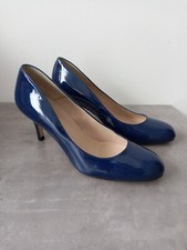 LK Bennett Shoes Navy Blue Patent EU 37.5/ UK 4.5