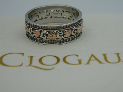 Clogau silver 9ct rose gold - silver, &