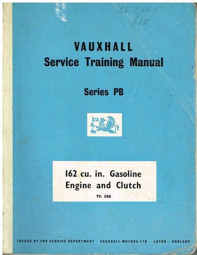 Vauxhall cresta velox - pb, &